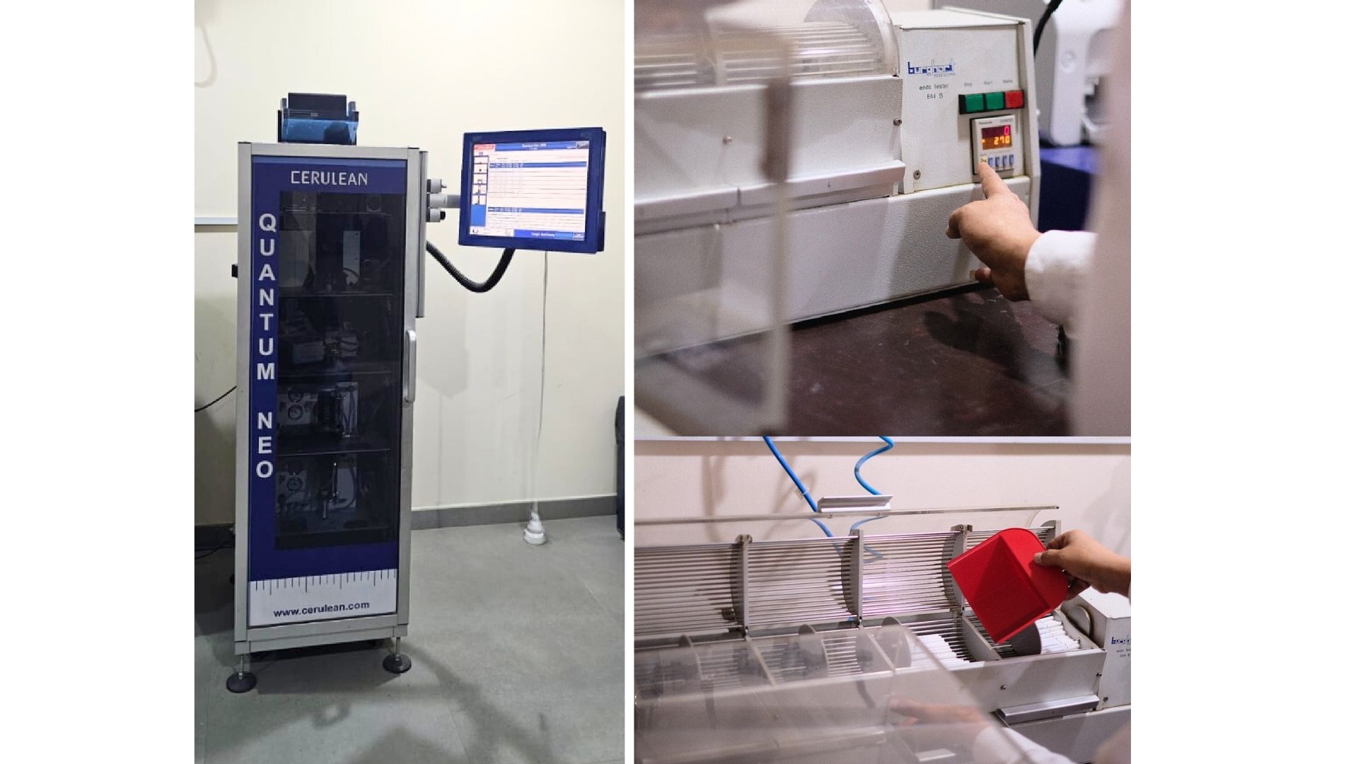 UTS quality control laboratory